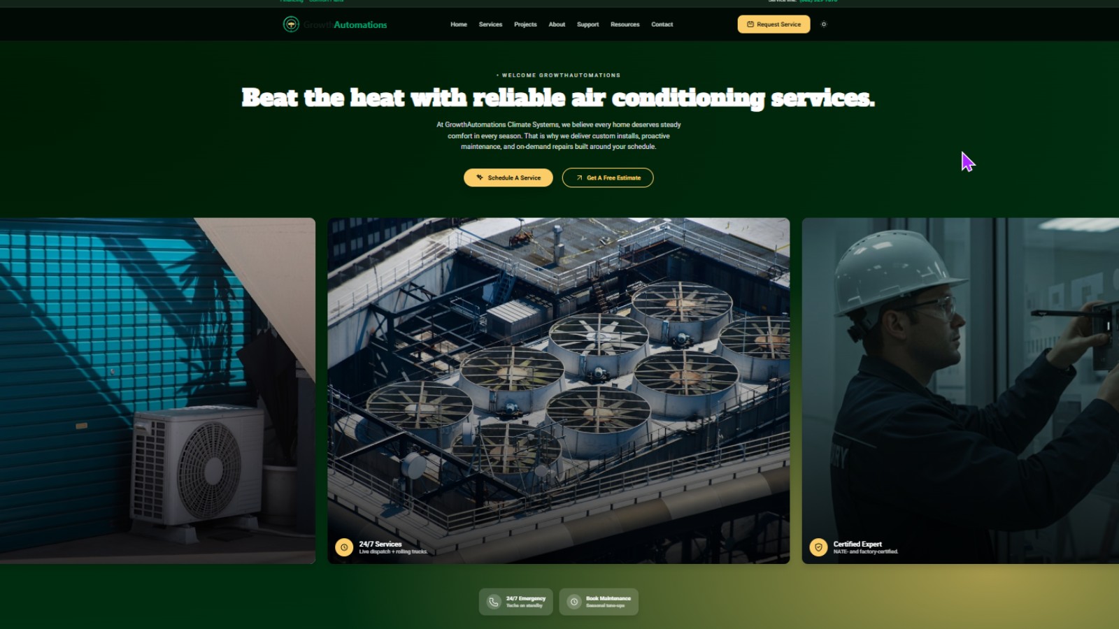 AstroJs HVAC Starter Template